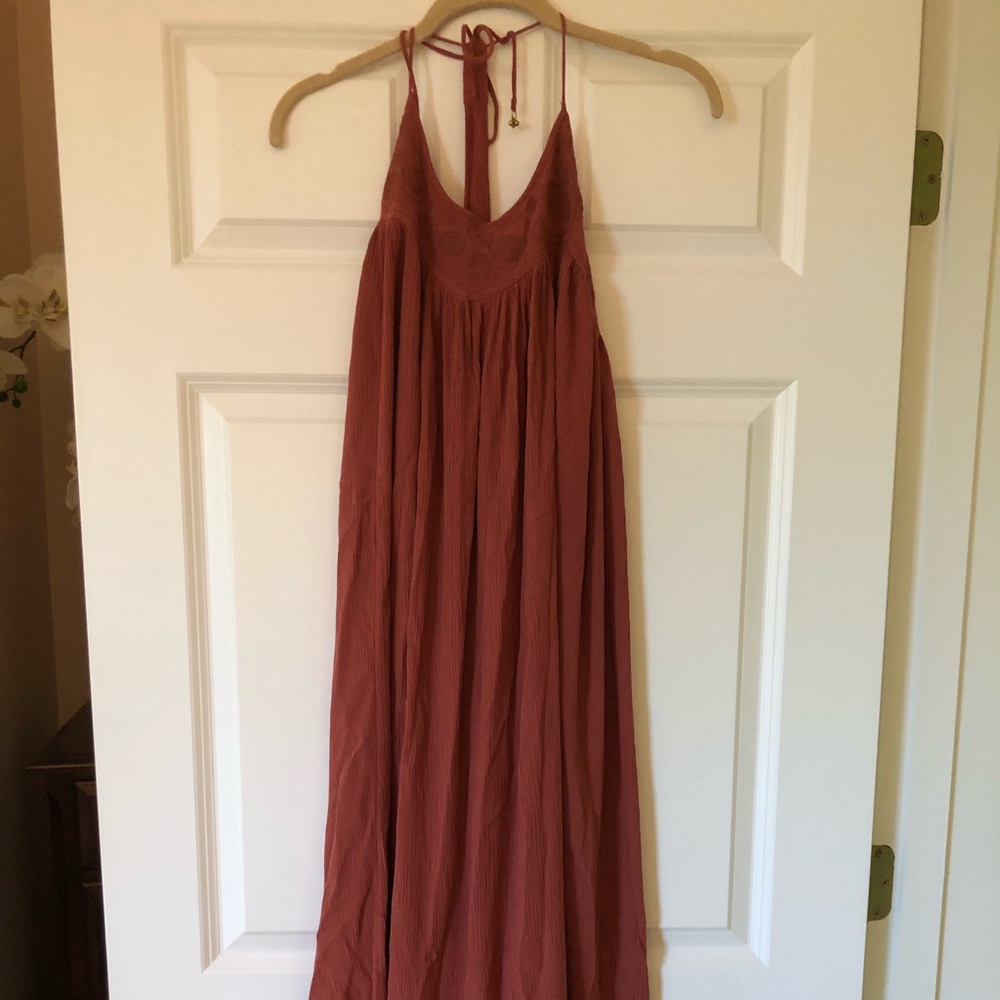 Free People Intimately embroidered maxi dress